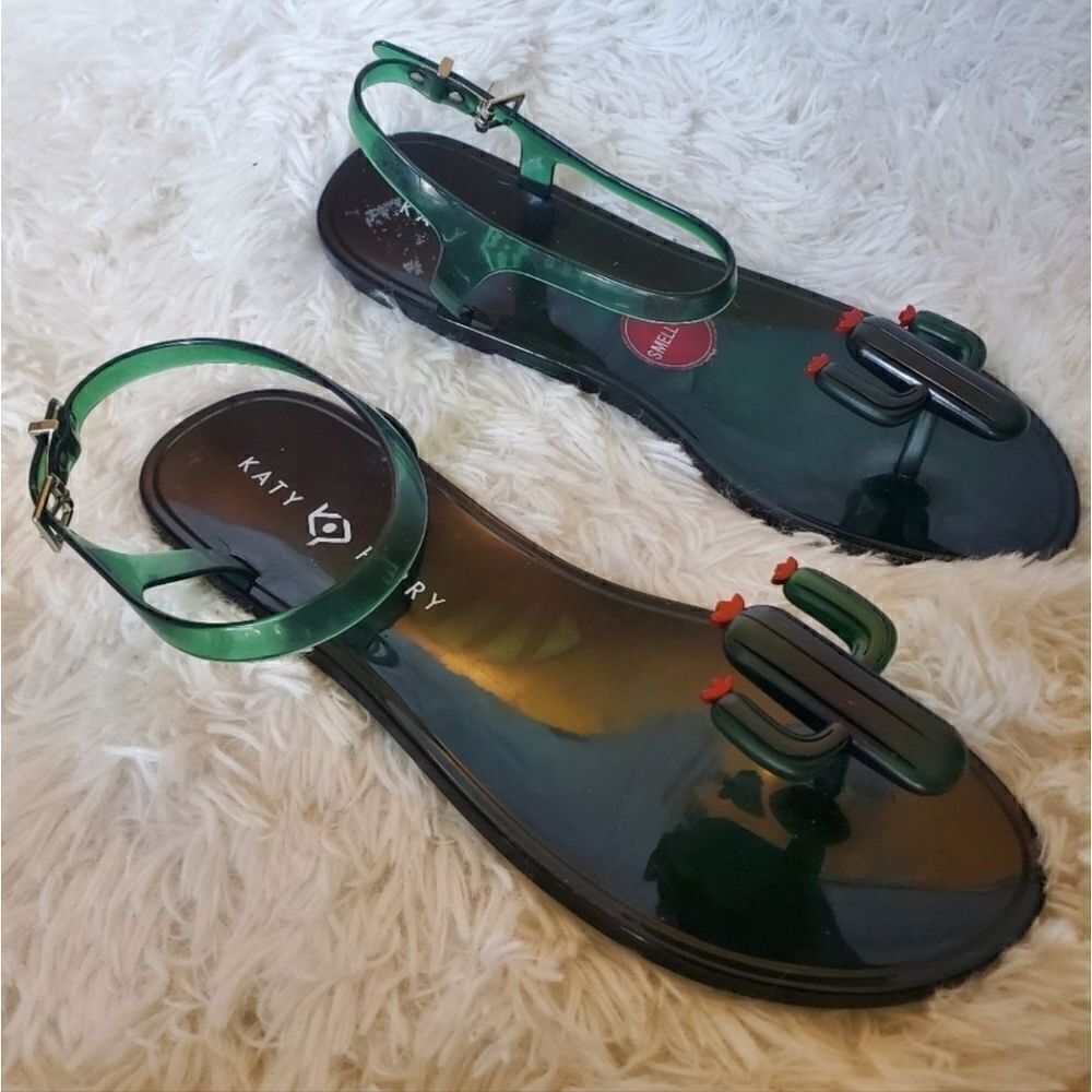 Katy Perry Novelty  Scented Jelly Sandals Size 9